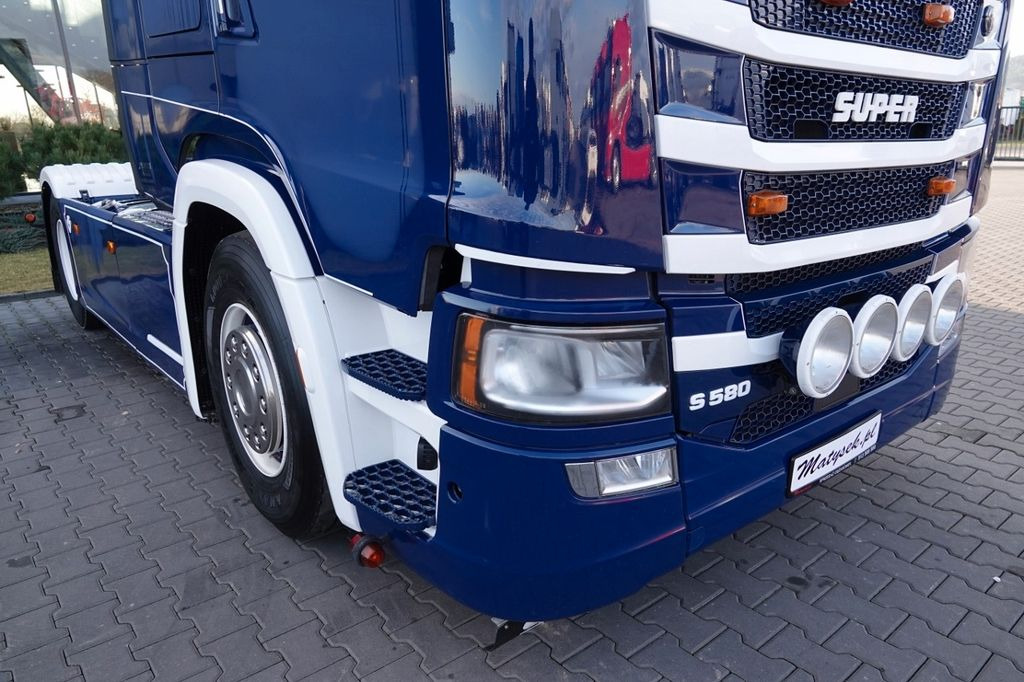 Tracteur routier Scania S 580 / V8 / RETARDER / FULL AIRMATIC / I-PARK C: photos 7