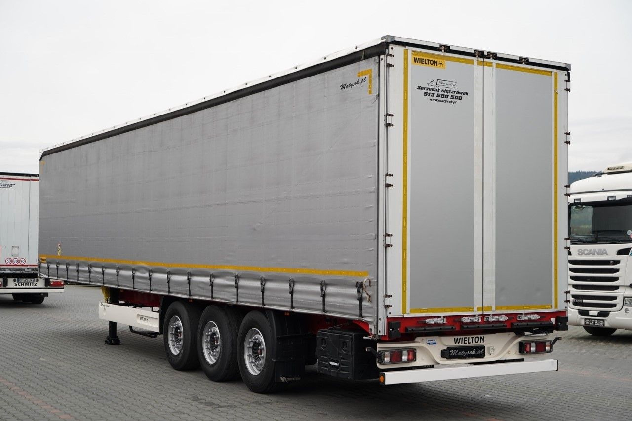 Wielton FIRANKA STANDARD / MULDA DO STALI - 9 M / OŚ POD - Semi-remorque rideaux coulissants: photos 4 Wielton FIRANKA STANDARD / MULDA DO STALI - 9 M / OŚ POD - Semi-remorque rideaux coulissants: photos 4