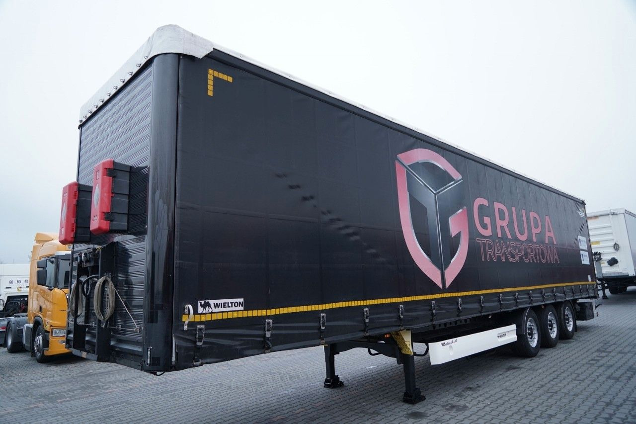 Wielton FIRANKA / VARIOS / 2x OŚ PODNOSZONA / - Semi-remorque rideaux coulissants: photos 2 Wielton FIRANKA / VARIOS / 2x OŚ PODNOSZONA / - Semi-remorque rideaux coulissants: photos 2