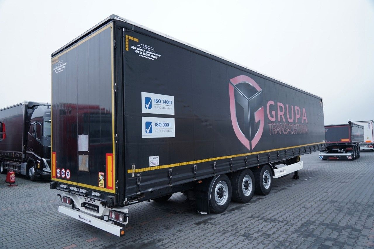 Wielton FIRANKA / VARIOS / 2x OŚ PODNOSZONA / - Semi-remorque rideaux coulissants: photos 5 Wielton FIRANKA / VARIOS / 2x OŚ PODNOSZONA / - Semi-remorque rideaux coulissants: photos 5