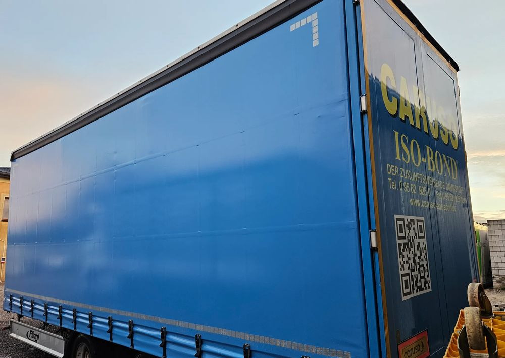 Fliegl PRZYCZEPA CIĘŻAROWA / 60m3 / 2 SZT IDENTYCZNE / OSIE BPW / HAMULCE TARCZOWE // 3M WYSOKA / TANDEM / 2 OSIE / 19 PALET / DOLNY SPRZĘG / 18 TON DMC / 13 TON ŁADOWNOŚĆ - Remorque rideaux coulissants: photos 5 Fliegl PRZYCZEPA CIĘŻAROWA / 60m3 / 2 SZT IDENTYCZNE / OSIE BPW / HAMULCE TARCZOWE // 3M WYSOKA / TANDEM / 2 OSIE / 19 PALET / DOLNY SPRZĘG / 18 TON DMC / 13 TON ŁADOWNOŚĆ - Remorque rideaux coulissants: photos 5