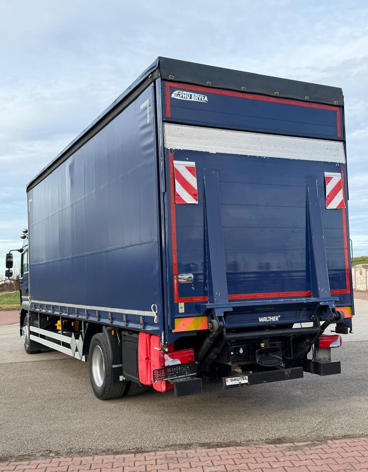 Camion à rideaux coulissants MAN TGM 18.340 / FIRANKA / SPROWADZONY /  9100 ŁADOWNOŚĆ / 18 PALET / E6 /  WINDA /: photos 14