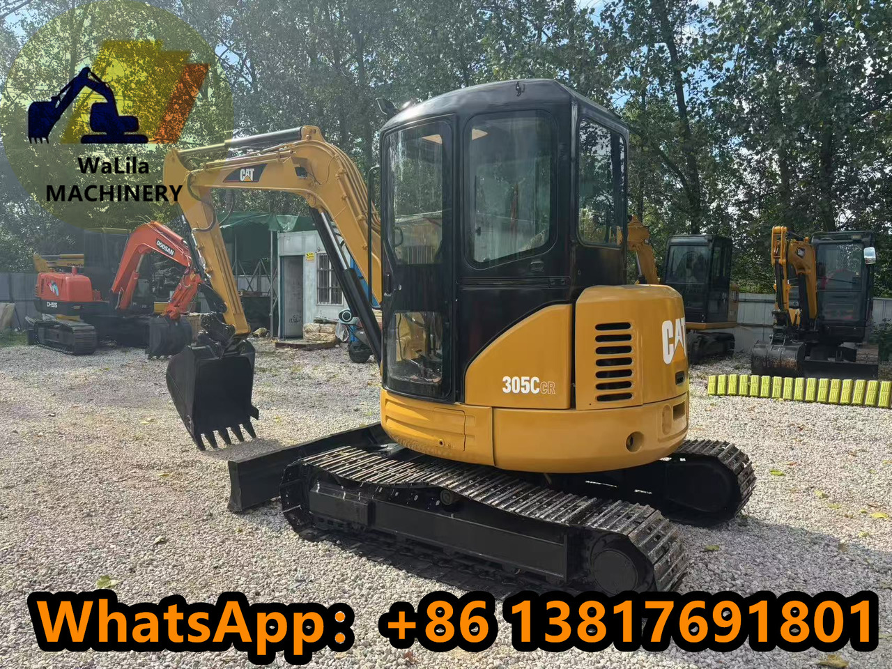 CATERPILLAR CAT305ccr - Mini pelle: photos 2 CATERPILLAR CAT305ccr - Mini pelle: photos 2