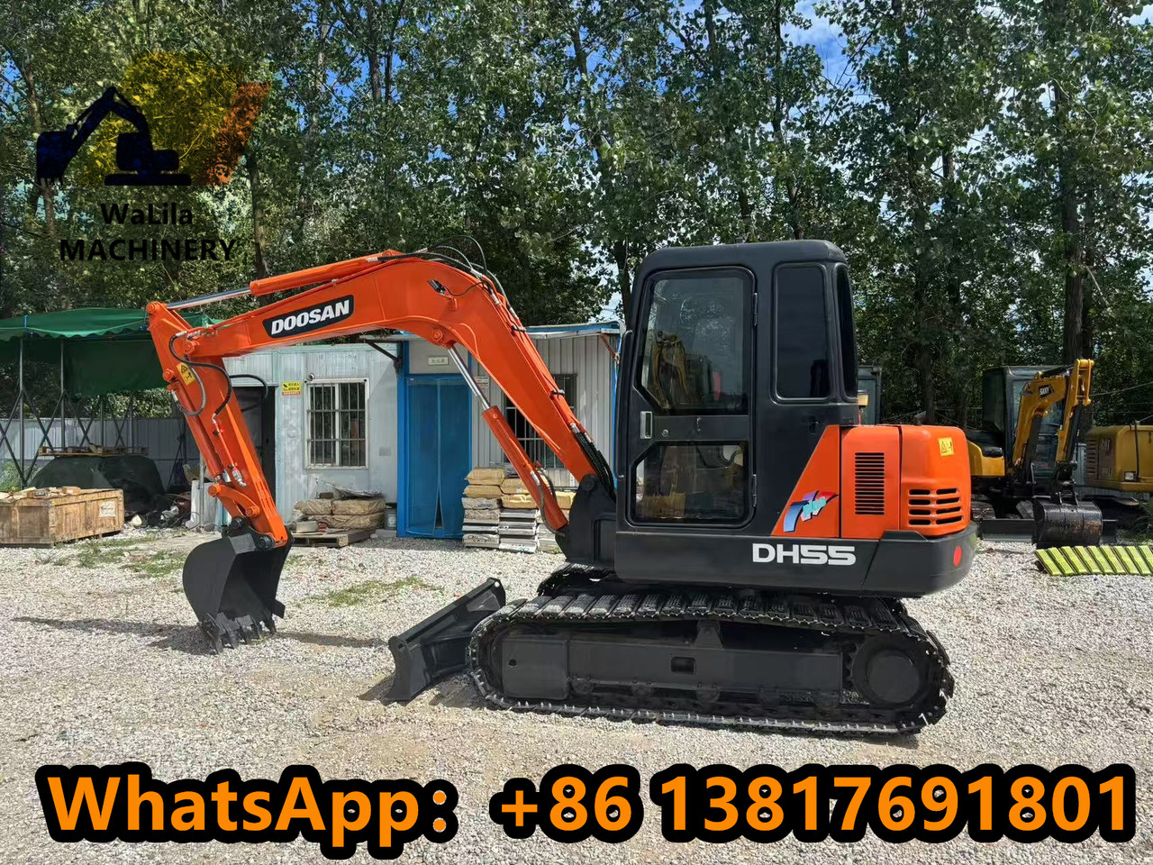 DOOSAN DH55 - Mini pelle: photos 1 DOOSAN DH55 - Mini pelle: photos 1