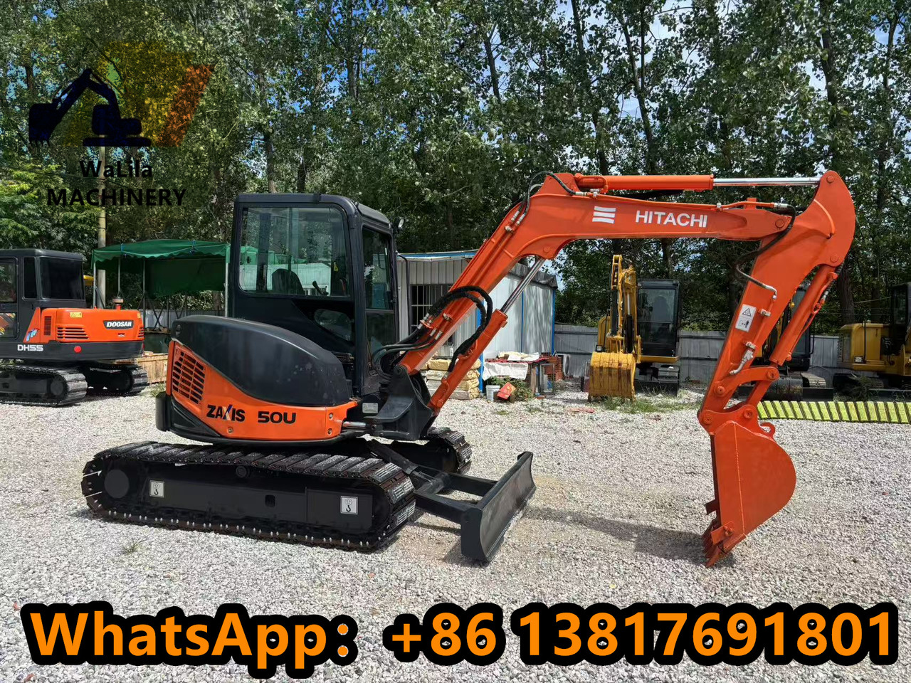 HITACHI ZX50US - Mini pelle: photos 5 HITACHI ZX50US - Mini pelle: photos 5