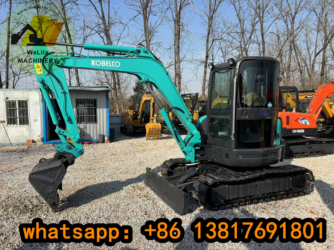 KOBELCO SK55 - Mini pelle: photos 4 KOBELCO SK55 - Mini pelle: photos 4