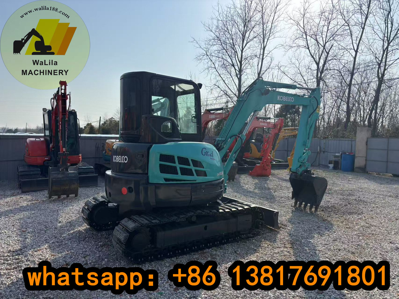 KOBELCO SK55 - Mini pelle: photos 5 KOBELCO SK55 - Mini pelle: photos 5