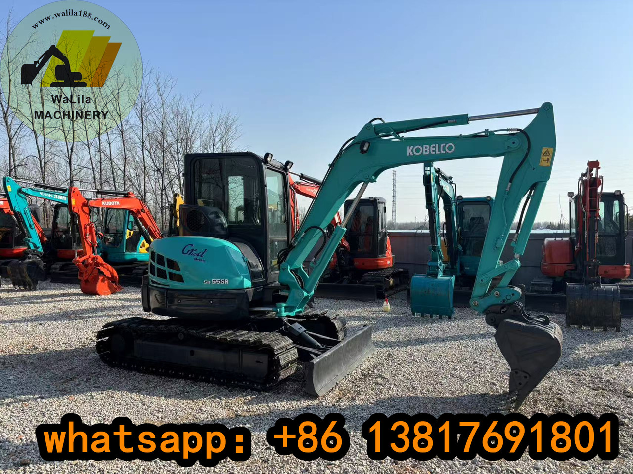 KOBELCO SK55 - Mini pelle: photos 3 KOBELCO SK55 - Mini pelle: photos 3