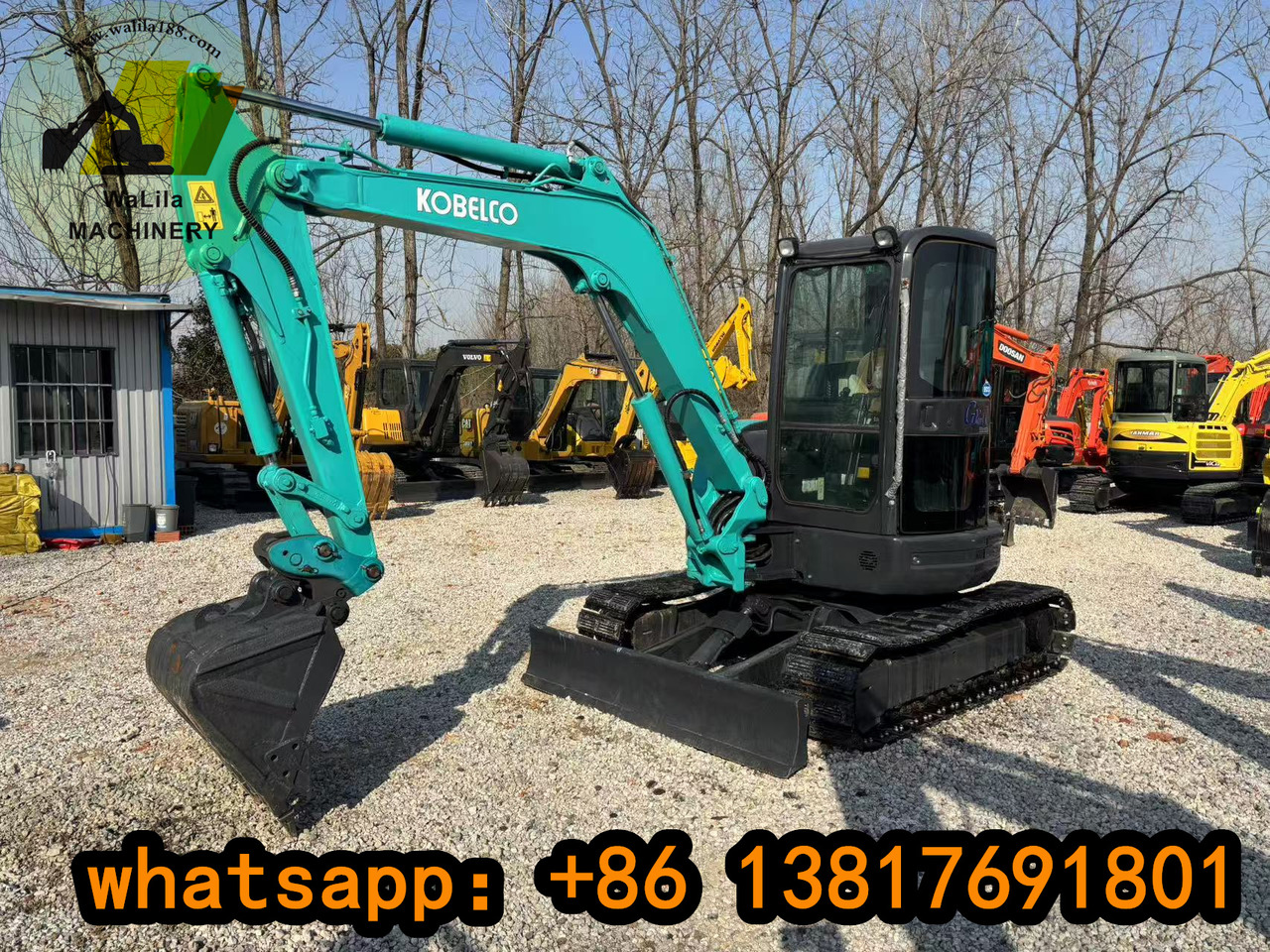 KOBELCO SK55 - Mini pelle: photos 3 KOBELCO SK55 - Mini pelle: photos 3