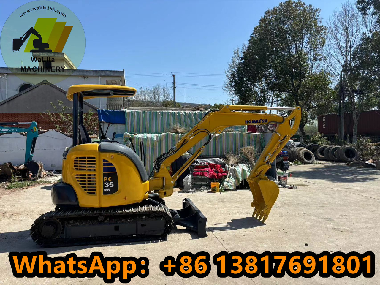 KOMATSU Pc35 - Mini pelle: photos 5 KOMATSU Pc35 - Mini pelle: photos 5