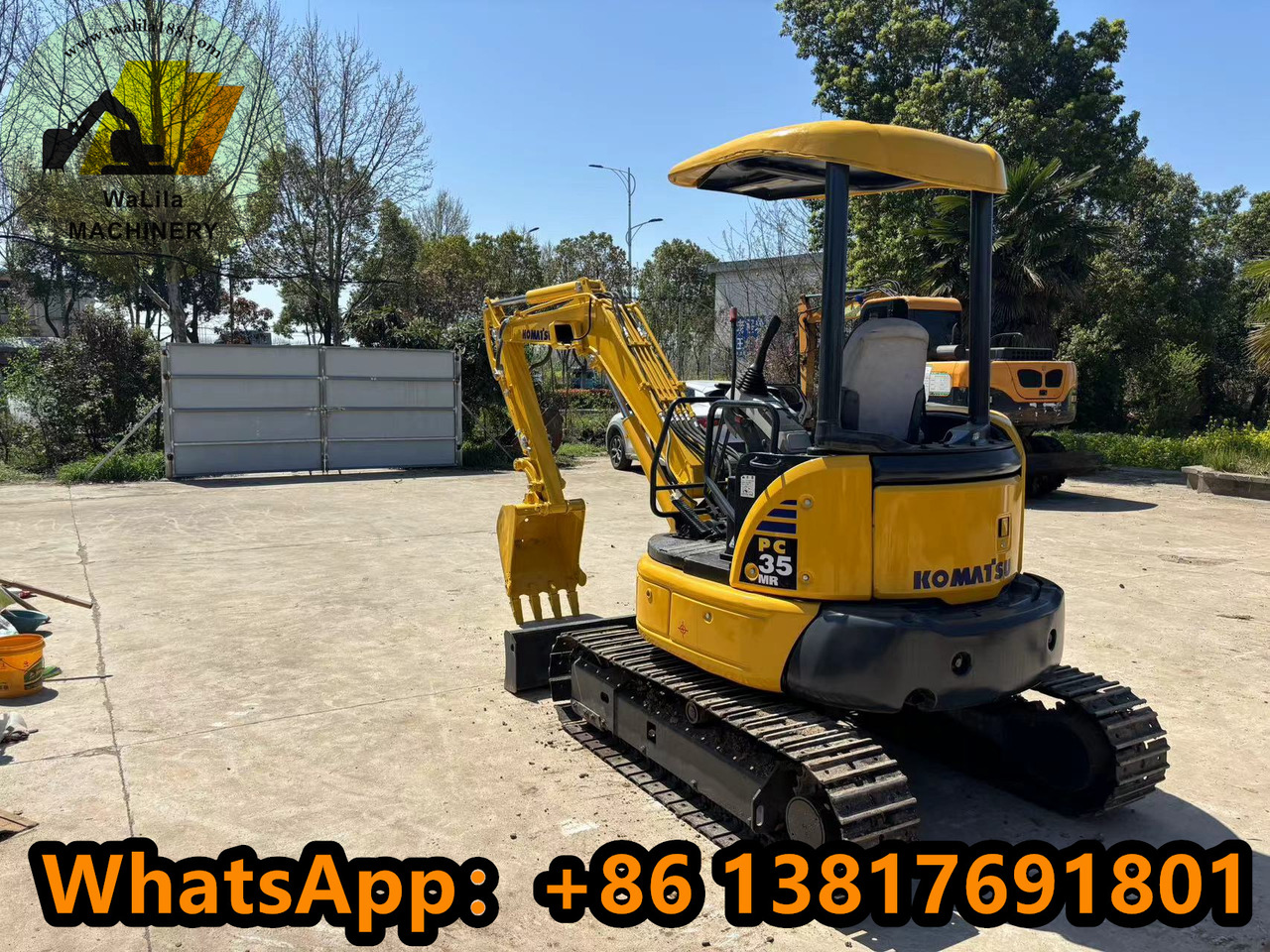KOMATSU Pc35 - Mini pelle: photos 4 KOMATSU Pc35 - Mini pelle: photos 4