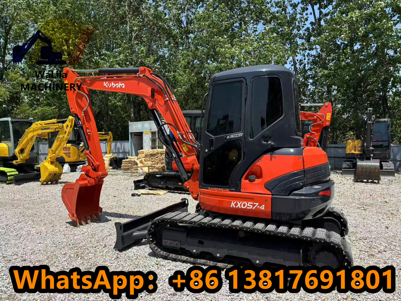 KUBOTA KX057 - Mini pelle: photos 3 KUBOTA KX057 - Mini pelle: photos 3