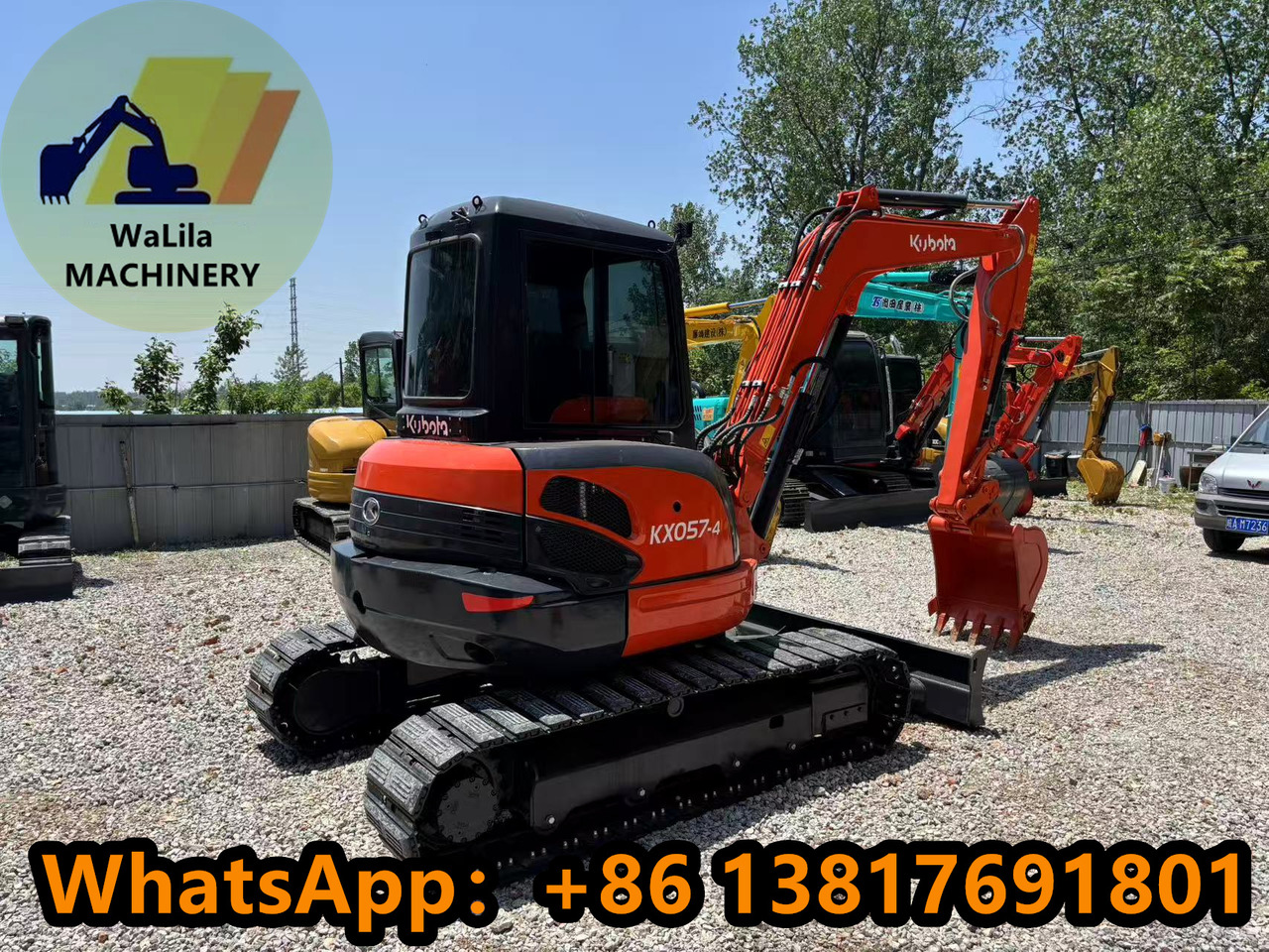 KUBOTA KX057 - Mini pelle: photos 5 KUBOTA KX057 - Mini pelle: photos 5