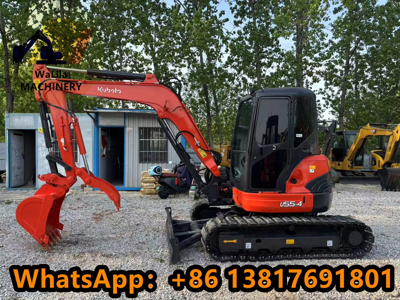 Mini pelle KUBOTA Kubota U55-4 excavator[ Nice]: photos 7