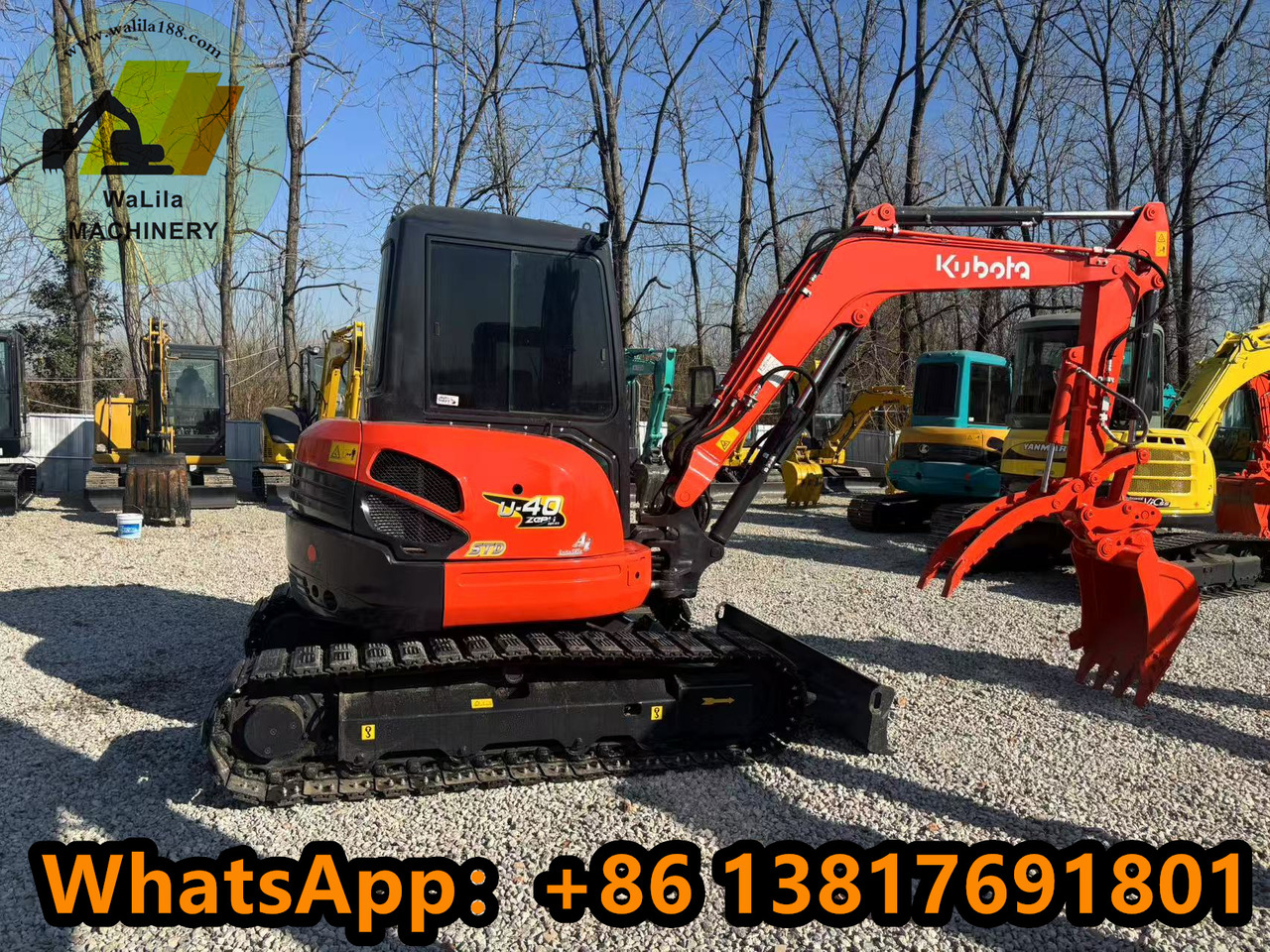 KUBOTA U40 - Mini pelle: photos 1 KUBOTA U40 - Mini pelle: photos 1