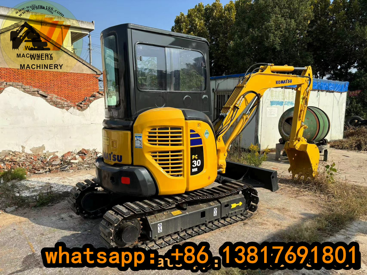 Komatsu PC 30 MR-3 Komatsu 30, Komatsu 35-3 - Mini pelle: photos 5 Komatsu PC 30 MR-3 Komatsu 30, Komatsu 35-3 - Mini pelle: photos 5