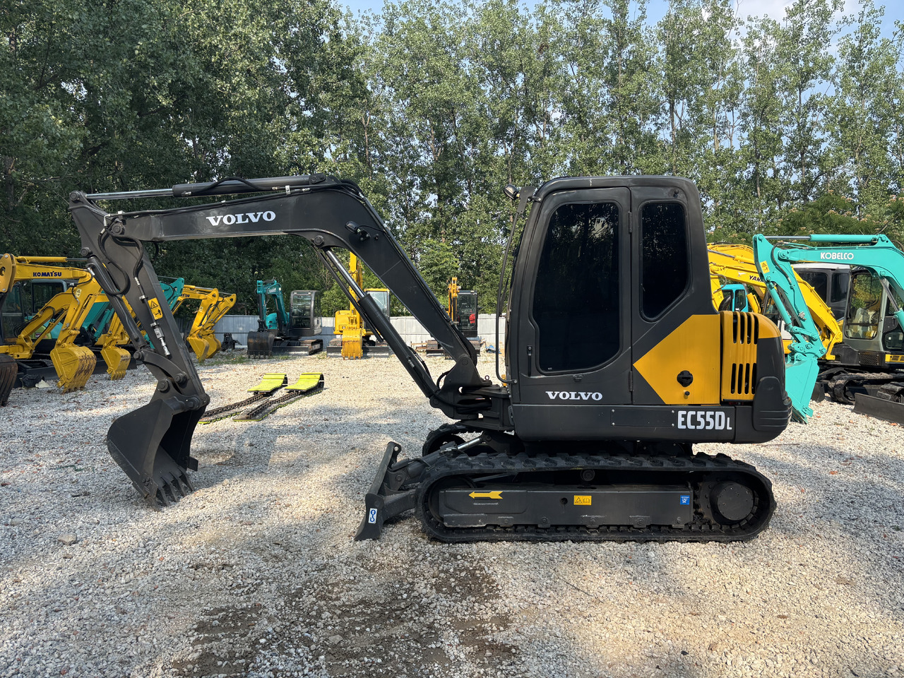 Volvo EC55D Rubber track - Mini pelle: photos 3 Volvo EC55D Rubber track - Mini pelle: photos 3