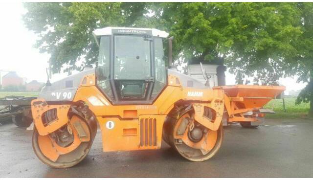 Hamm DV90 VO mit Streuer Klima Deutsche Maschine - Rouleau compresseur: photos 5 Hamm DV90 VO mit Streuer Klima Deutsche Maschine - Rouleau compresseur: photos 5