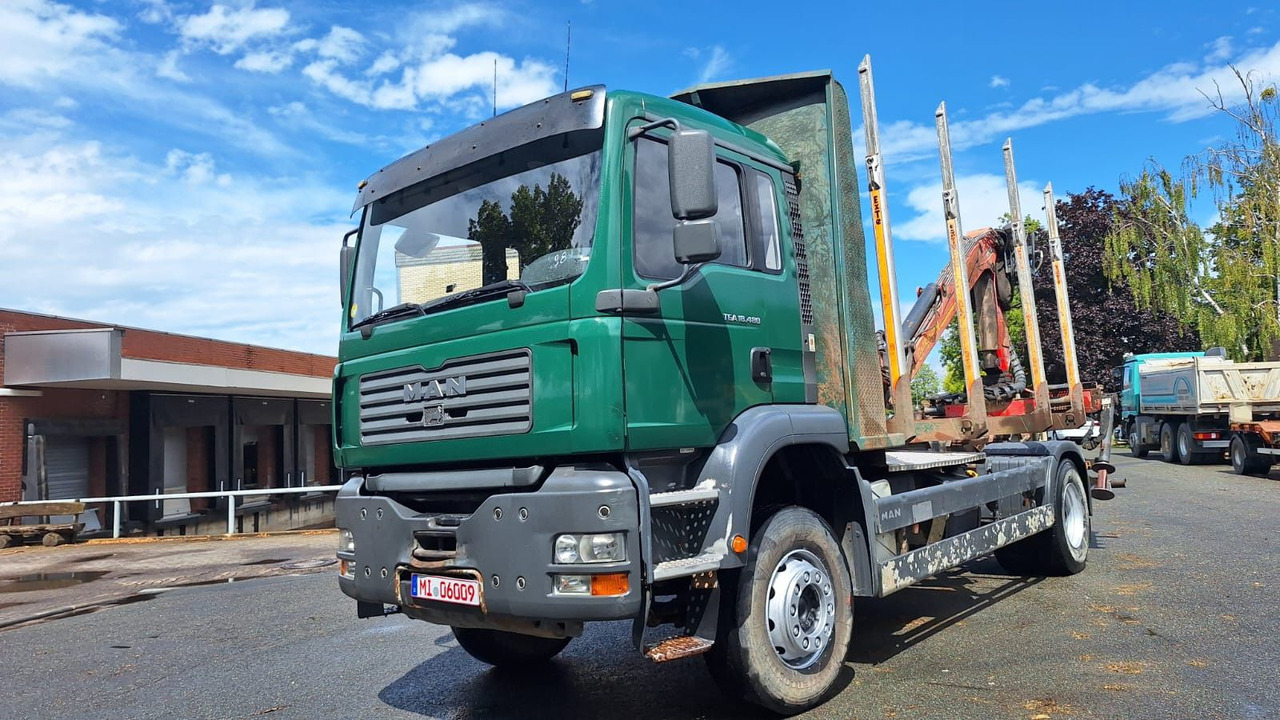 MAN TGA 18.480 Holz LKW - Camion grumier, Camion grue: photos 1 MAN TGA 18.480 Holz LKW - Camion grumier, Camion grue: photos 1
