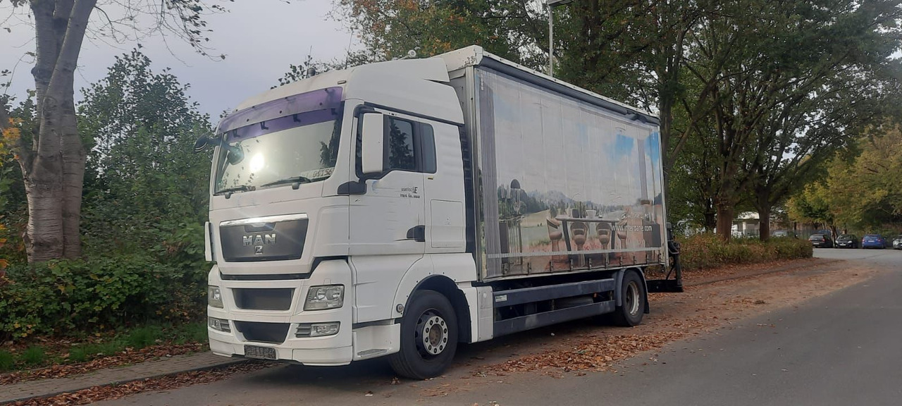 MAN TGX 18.360PS 4x2 G.Haus Kran+Funk - Camion plateau, Camion grue: photos 1 MAN TGX 18.360PS 4x2 G.Haus Kran+Funk - Camion plateau, Camion grue: photos 1