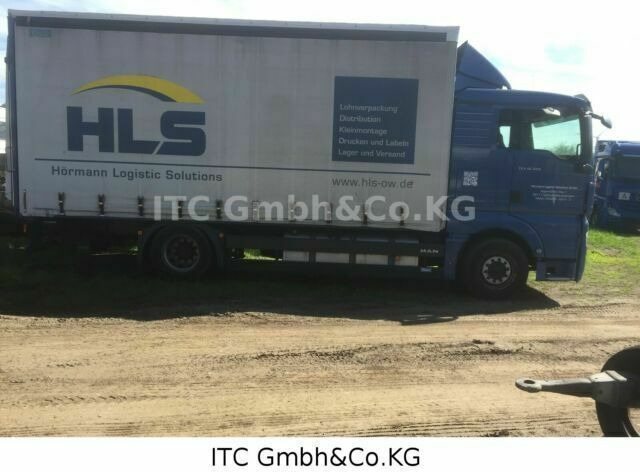 MAN TGX18.400 Pritsche Plane - Camion à rideaux coulissants: photos 3 MAN TGX18.400 Pritsche Plane - Camion à rideaux coulissants: photos 3