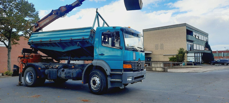 Mercedes-Benz 1828K 4x2 Kipper KRAN+Funk/Greifer - Camion benne, Camion grue: photos 2 Mercedes-Benz 1828K 4x2 Kipper KRAN+Funk/Greifer - Camion benne, Camion grue: photos 2