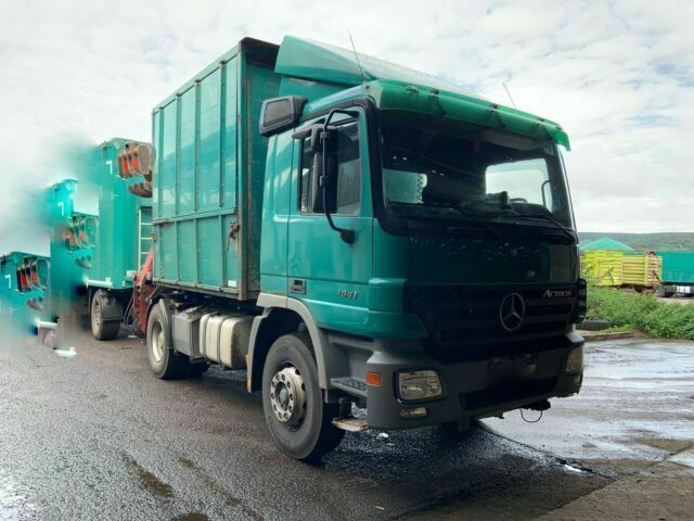 Mercedes-Benz 1841SZM Blatt/Blatt Klima M.Haus 1-Hand - Camion benne: photos 1 Mercedes-Benz 1841SZM Blatt/Blatt Klima M.Haus 1-Hand - Camion benne: photos 1