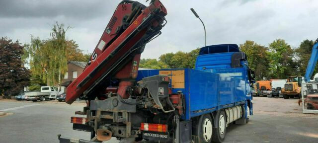 Mercedes-Benz 2544 Pritsche mit Kran Hiab XS am Heck - Camion plateau, Camion grue: photos 4 Mercedes-Benz 2544 Pritsche mit Kran Hiab XS am Heck - Camion plateau, Camion grue: photos 4