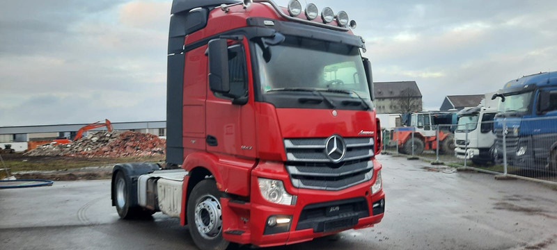 Mercedes-Benz 1842 Actros MP4 G.Haus/Hochdach Vollbaust - Tracteur routier: photos 1 Mercedes-Benz 1842 Actros MP4 G.Haus/Hochdach Vollbaust - Tracteur routier: photos 1