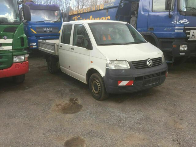 Volkswagen Transporter Pritsche Doka - Utilitaire plateau: photos 1 Volkswagen Transporter Pritsche Doka - Utilitaire plateau: photos 1