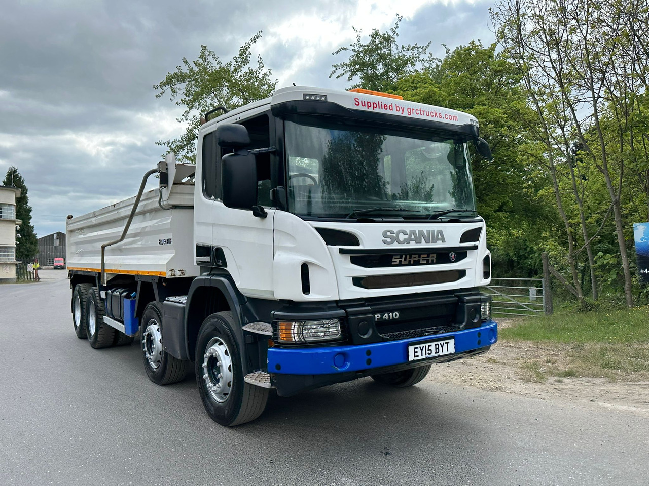 2015 Scania P410 Tipper Truck - Camion benne: photos 1 2015 Scania P410 Tipper Truck - Camion benne: photos 1