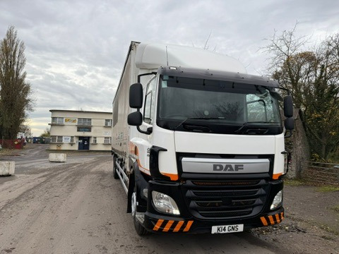 Camion à rideaux coulissants 2016 DAF CF 250 Curtainside Truck: photos 14