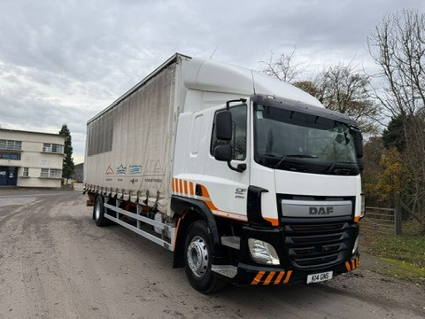 Camion à rideaux coulissants 2016 DAF CF 250 Curtainside Truck: photos 11