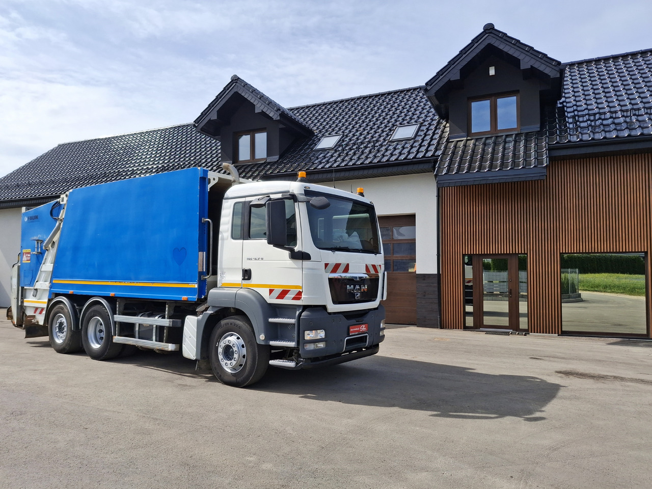 MAN MAN TGS 28.360 Śmieciarka Müllwagen Garbage Truck FAUN 3 Osie - Benne à ordures ménagères: photos 1 MAN MAN TGS 28.360 Śmieciarka Müllwagen Garbage Truck FAUN 3 Osie - Benne à ordures ménagères: photos 1
