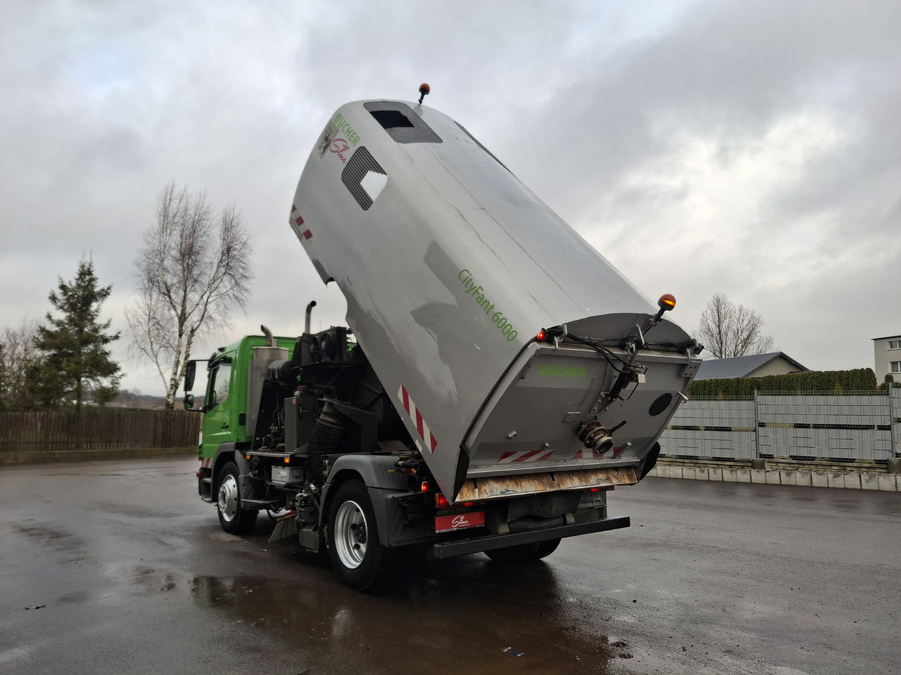 Balayeuse de voirie Mercedes-Benz Atego 1524: photos 17