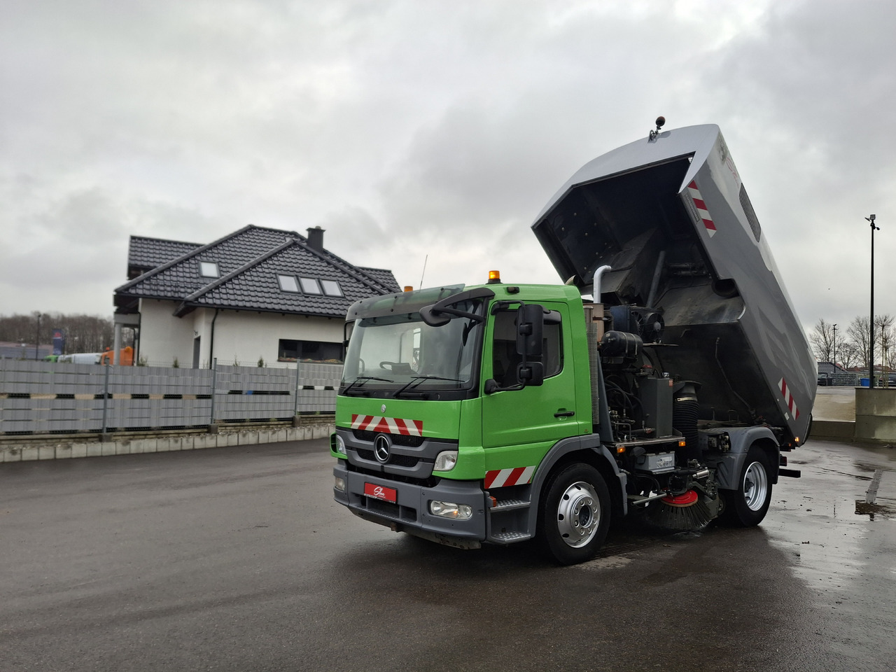 Balayeuse de voirie Mercedes-Benz Atego 1524: photos 14
