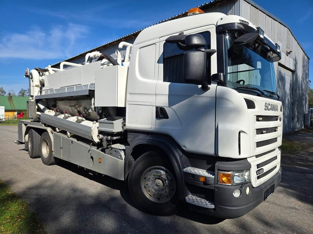 Scania G420 6X2 J. Hvidtved Larsen - Camion hydrocureur: photos 5 Scania G420 6X2 J. Hvidtved Larsen - Camion hydrocureur: photos 5