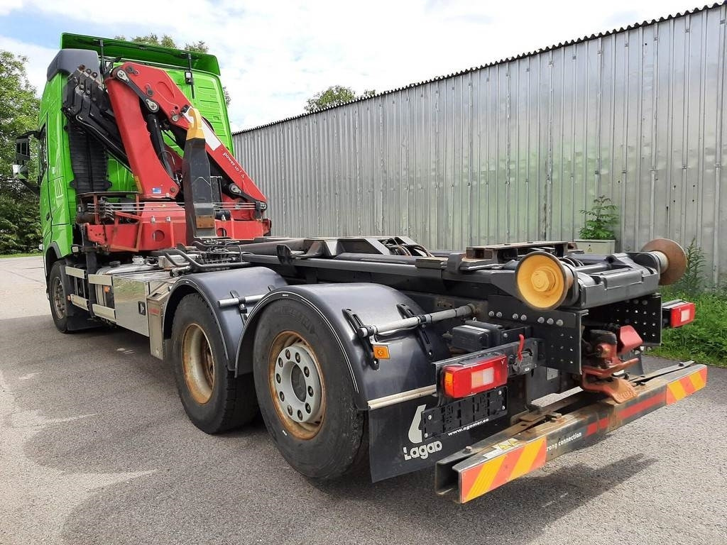 Camion ampliroll Volvo FH500 6X2 PALIFT + HMF 2120 K5: photos 12