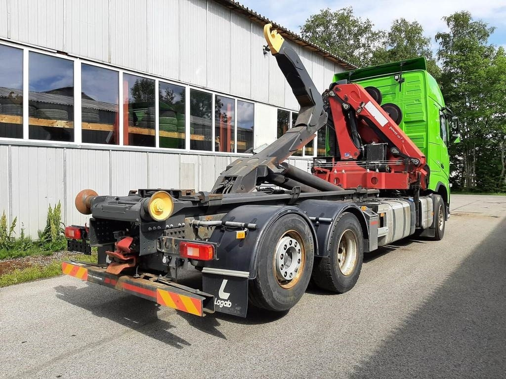 Camion ampliroll Volvo FH500 6X2 PALIFT + HMF 2120 K5: photos 9