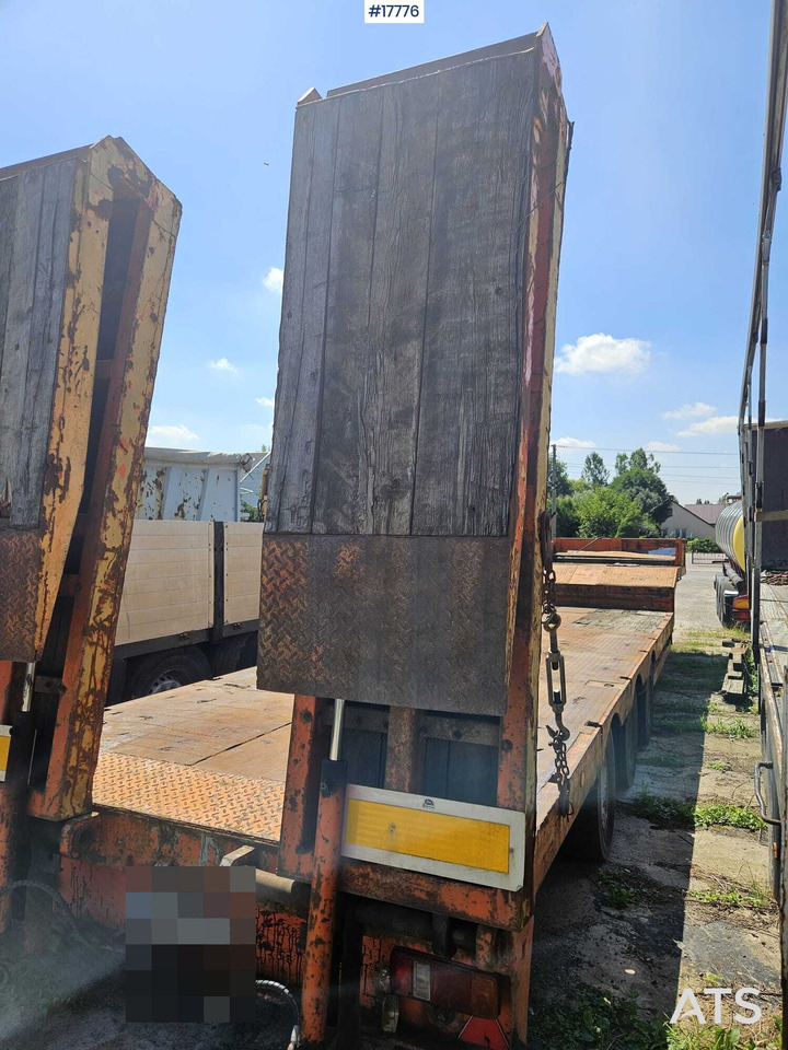 Semi-remorque surbaissé 1992 Nooteboom OSD: photos 6 Semi-remorque surbaissé 1992 Nooteboom OSD: photos 6