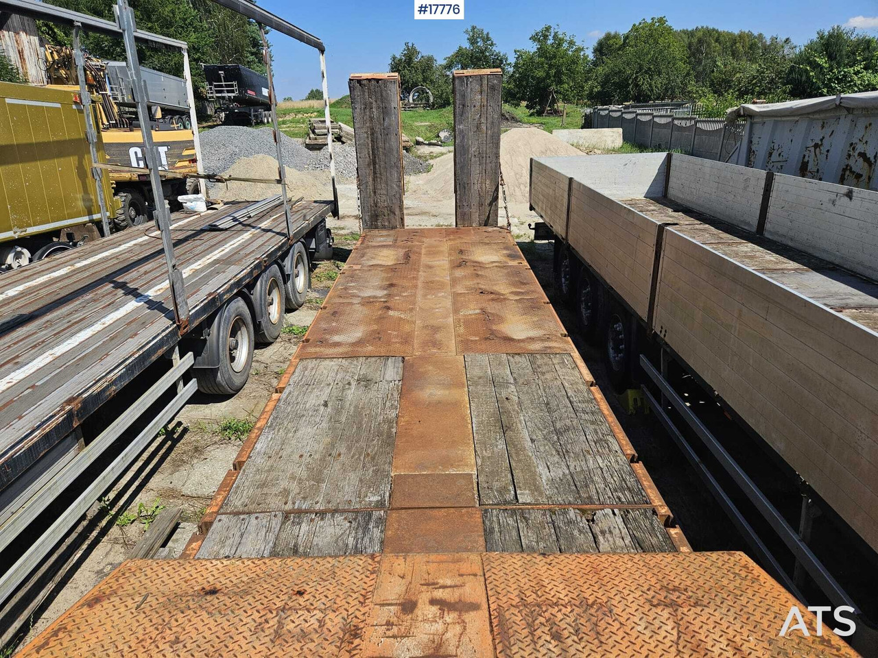 Semi-remorque surbaissé 1992 Nooteboom OSD: photos 11 Semi-remorque surbaissé 1992 Nooteboom OSD: photos 11