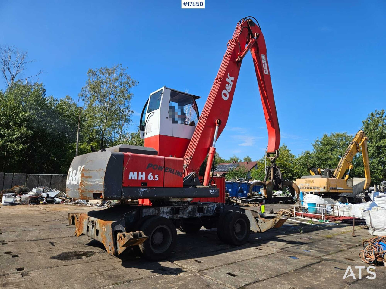 Pelle de manutention 2002 O&K MH: photos 6 Pelle de manutention 2002 O&K MH: photos 6