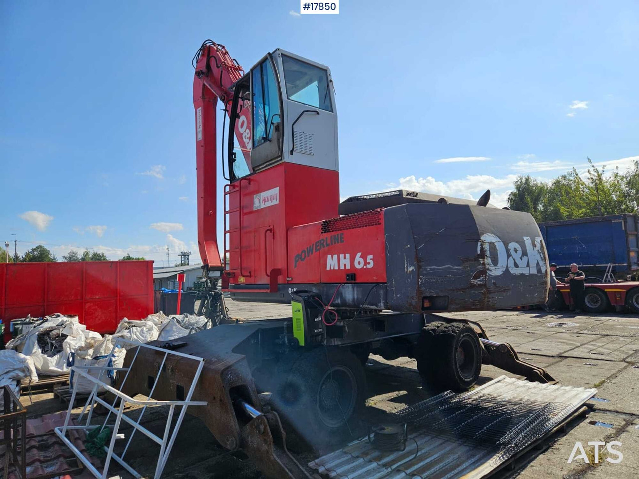 Pelle de manutention 2002 O&K MH: photos 10 Pelle de manutention 2002 O&K MH: photos 10