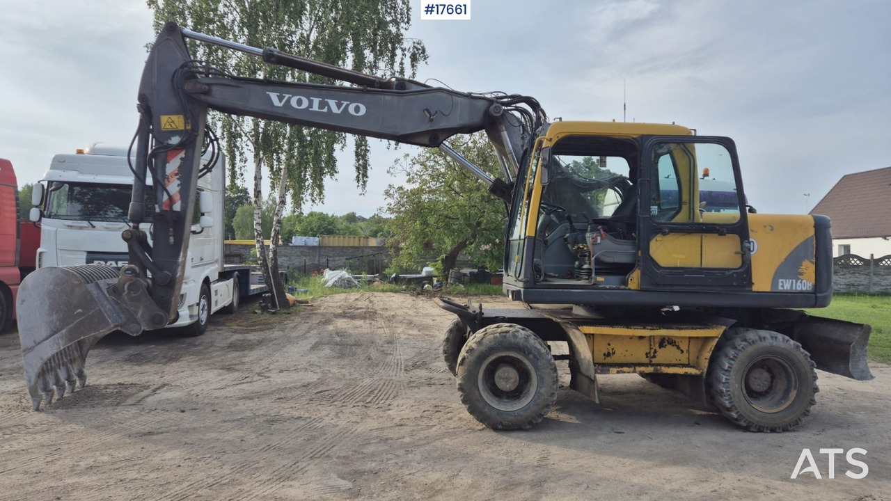 2004 Volvo EW 160B - Pelle sur pneus: photos 2 2004 Volvo EW 160B - Pelle sur pneus: photos 2