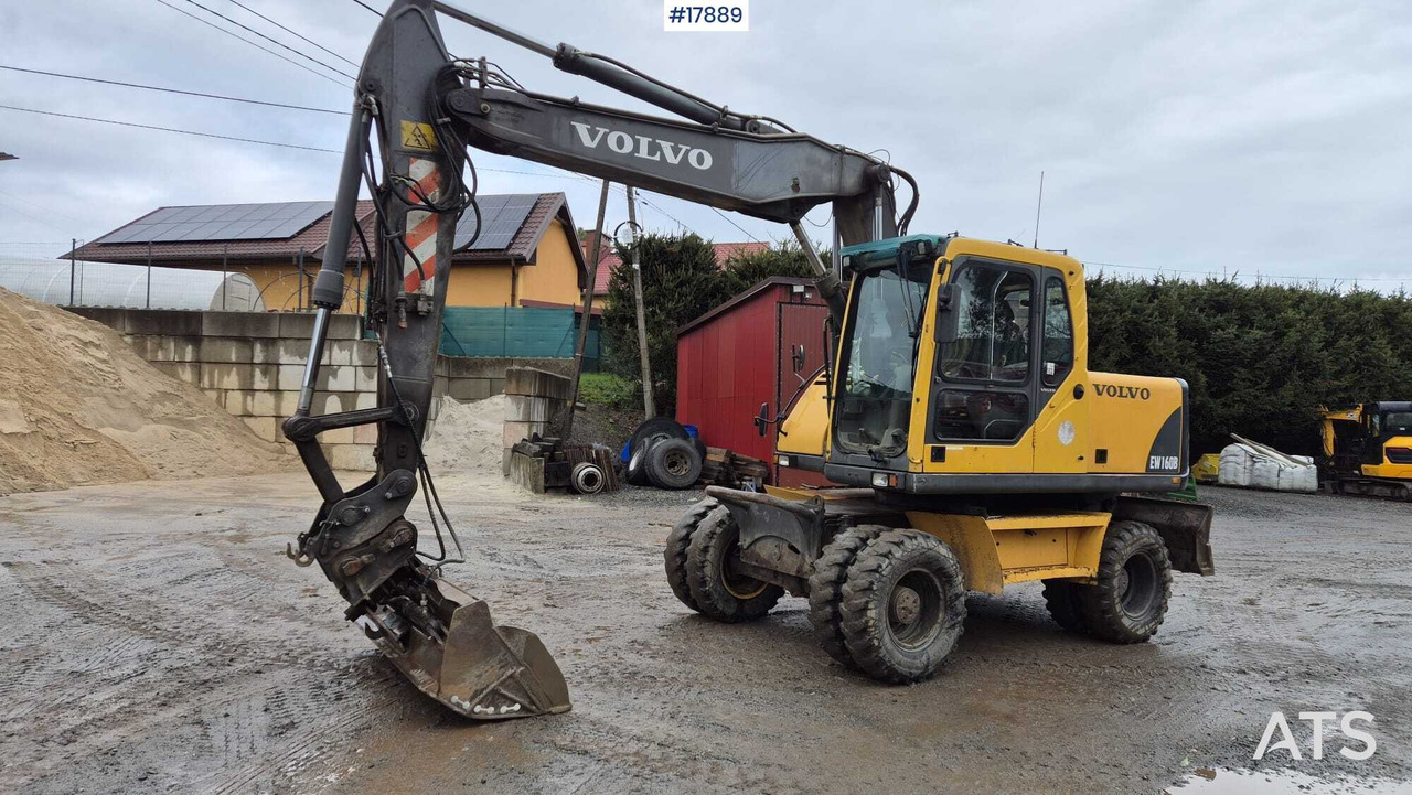 2004 Volvo EW160B - Pelle sur pneus: photos 4 2004 Volvo EW160B - Pelle sur pneus: photos 4