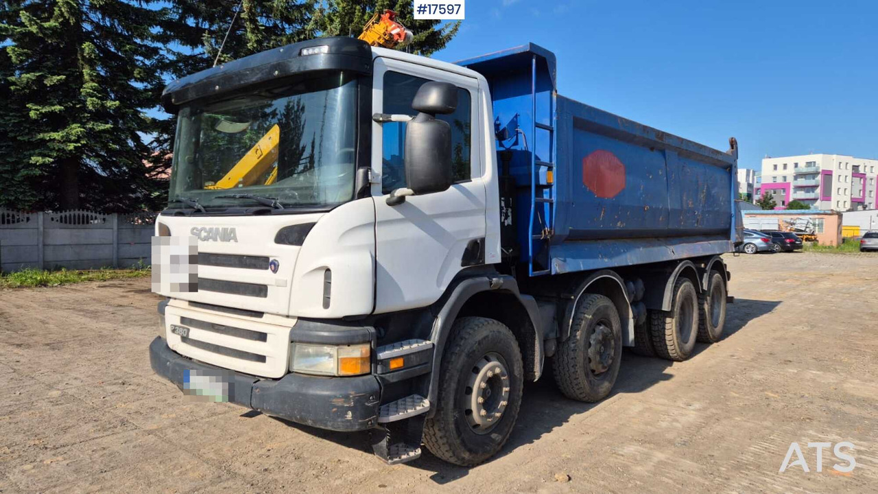 2007 Scania P380 - Camion benne: photos 1 2007 Scania P380 - Camion benne: photos 1