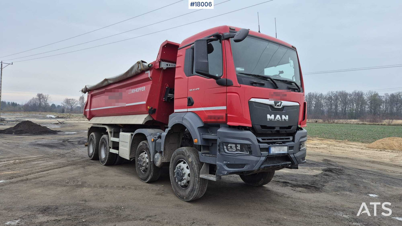 Four-axle tipper MAN TGS 41.470 8x6 (2021) - Camion benne: photos 3 Four-axle tipper MAN TGS 41.470 8x6 (2021) - Camion benne: photos 3