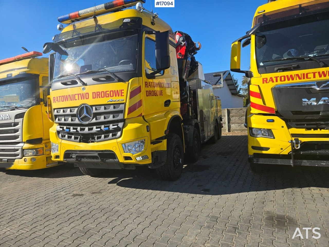 Remorqueuse Specjalistyczny pojazd ratunkowy Mercedes Benz Arocs 4853 8x8 (2021): photos 6
