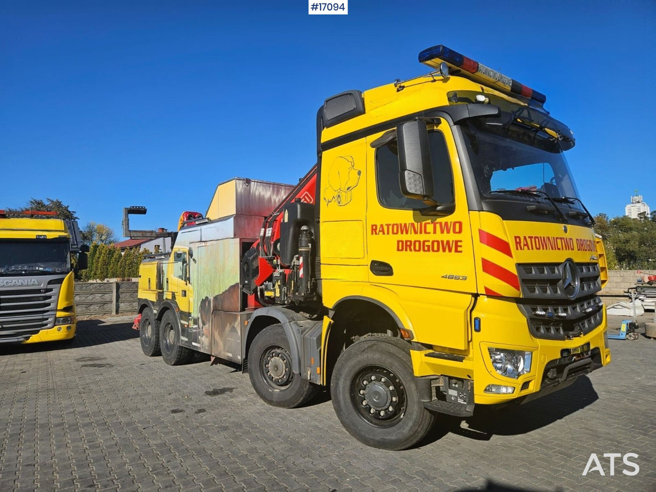 Remorqueuse Specjalistyczny pojazd ratunkowy Mercedes Benz Arocs 4853 8x8 (2021): photos 8