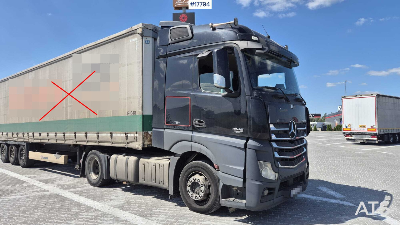 Truck tractor MERCEDES-BENZ ACTROS 1845 (2012) - Tracteur routier: photos 1 Truck tractor MERCEDES-BENZ ACTROS 1845 (2012) - Tracteur routier: photos 1